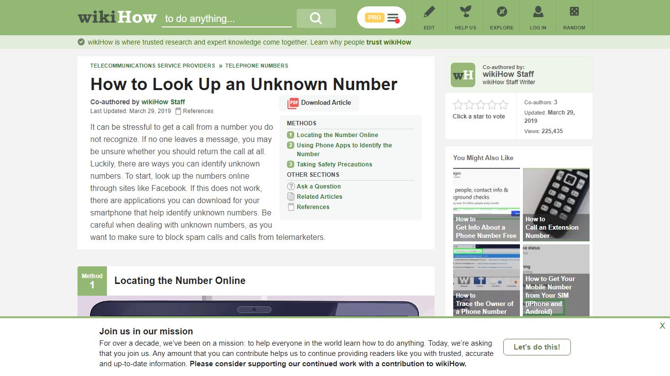 3 Ways to Look Up an Unknown Number - wikiHow